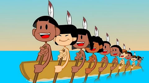 Indiozinhos Galinha Pintadinha