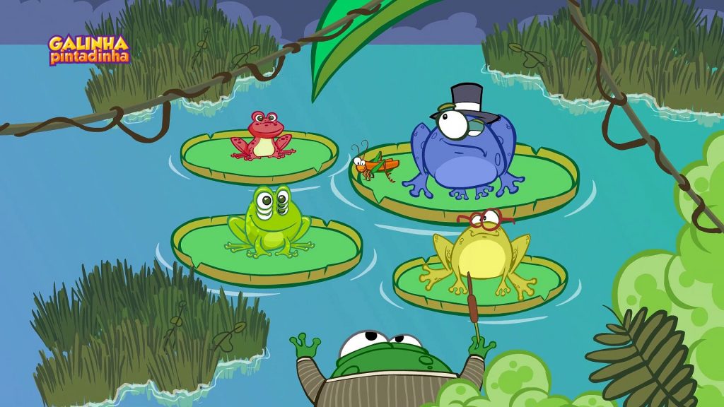 O sapo não lava o pé Galinha Pintadinha e sua turma